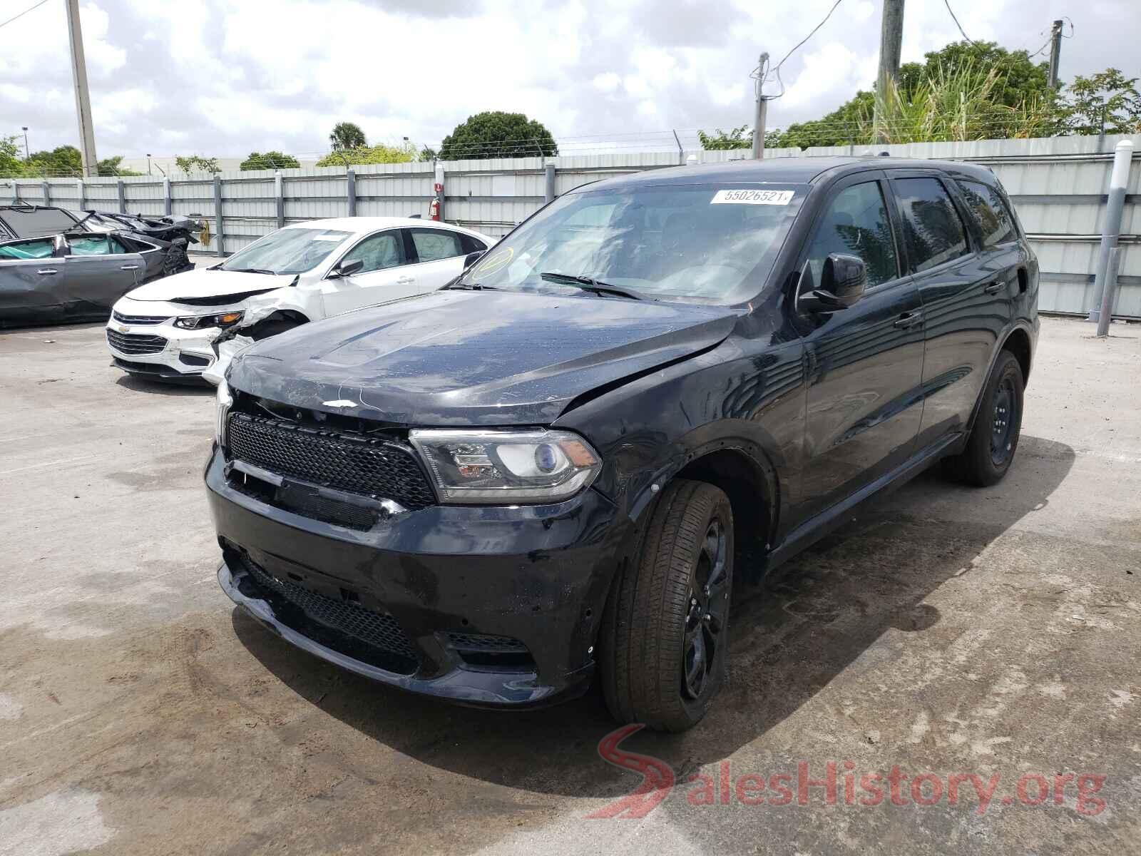 1C4RDJDG1KC651390 2019 DODGE DURANGO