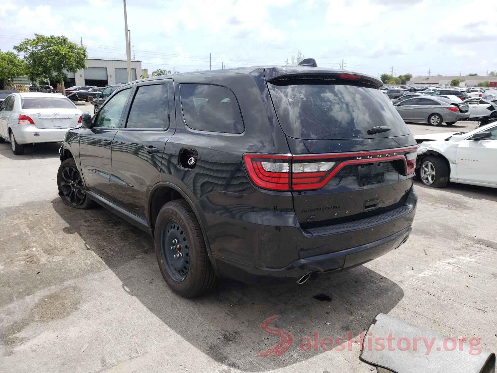 1C4RDJDG1KC651390 2019 DODGE DURANGO