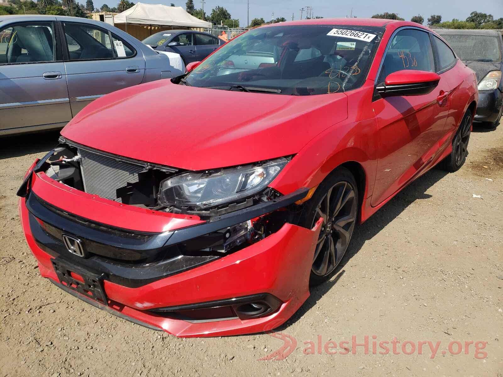 2HGFC4B84KH307960 2019 HONDA CIVIC