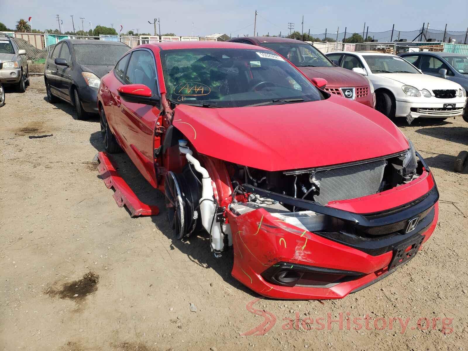 2HGFC4B84KH307960 2019 HONDA CIVIC