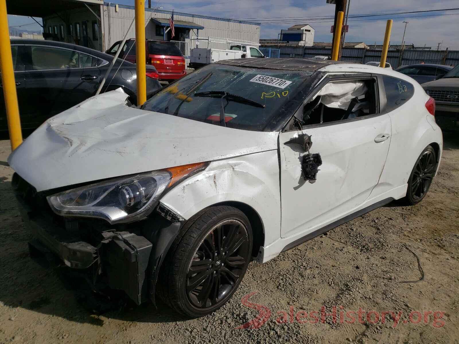 KMHTC6AE2GU268239 2016 HYUNDAI VELOSTER