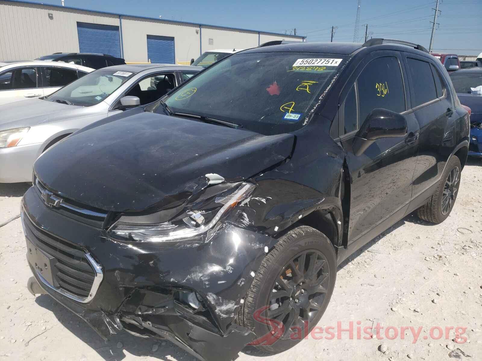 KL7CJPSBXMB348848 2021 CHEVROLET TRAX