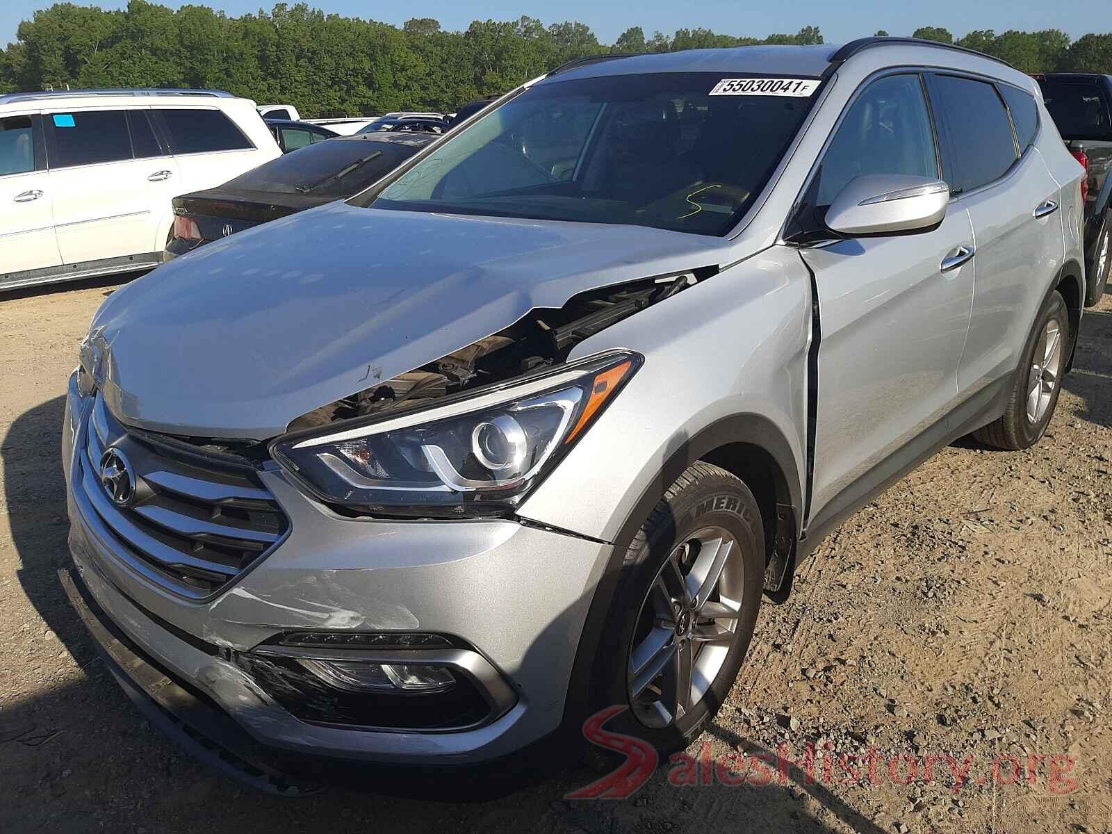 5XYZU3LB2JG547129 2018 HYUNDAI SANTA FE