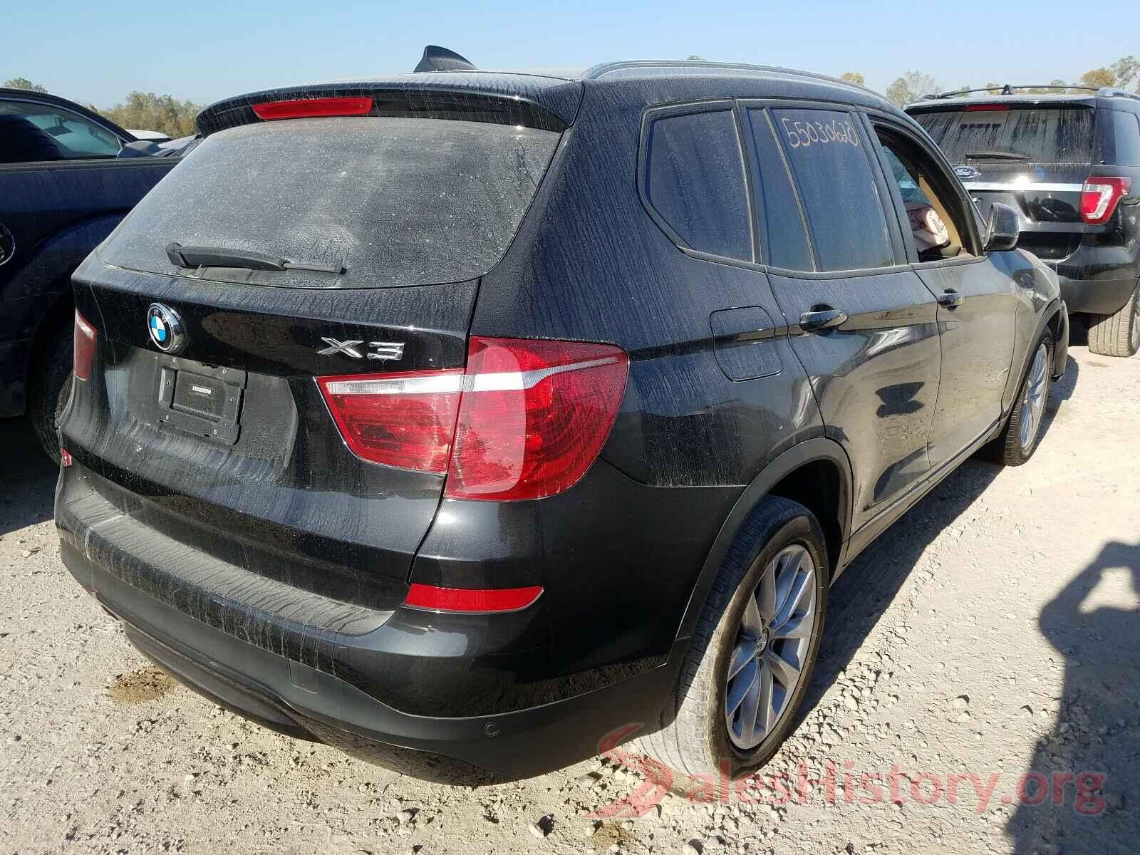 5UXWX9C53H0T02877 2017 BMW X3