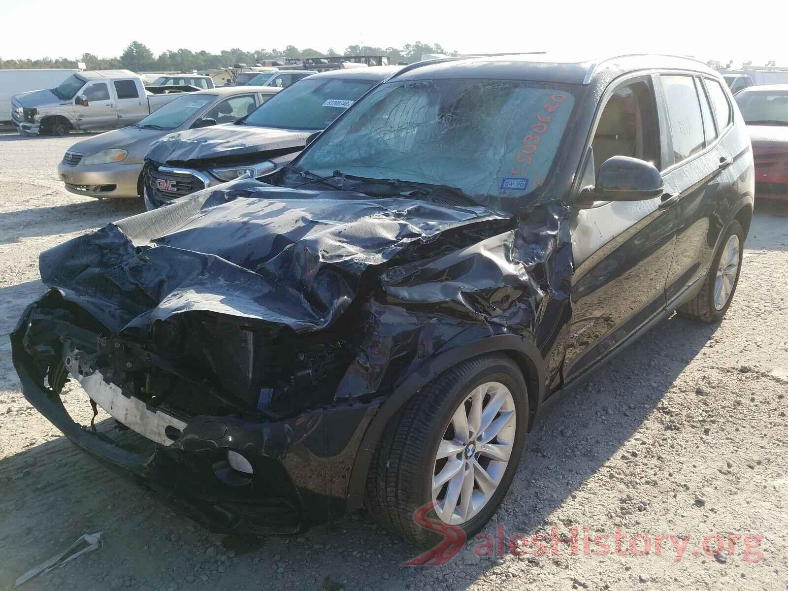 5UXWX9C53H0T02877 2017 BMW X3