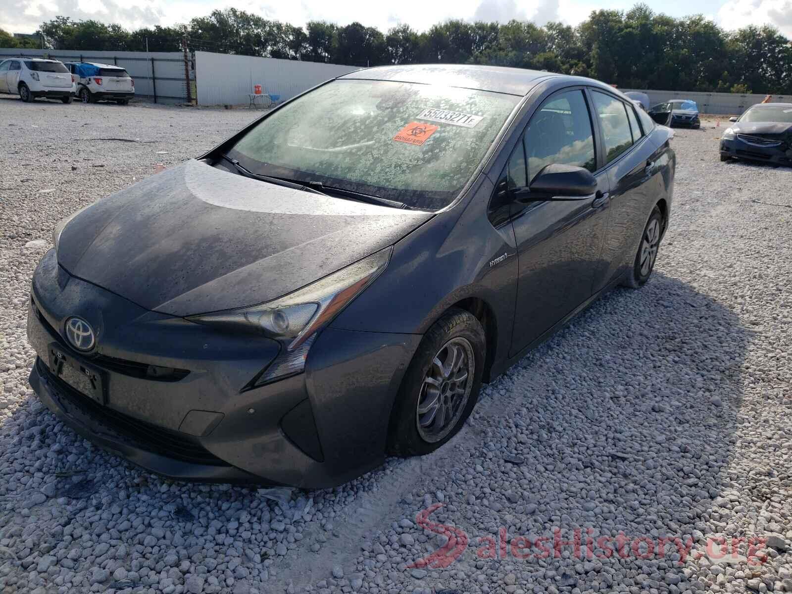 JTDKBRFU1J3584765 2018 TOYOTA PRIUS