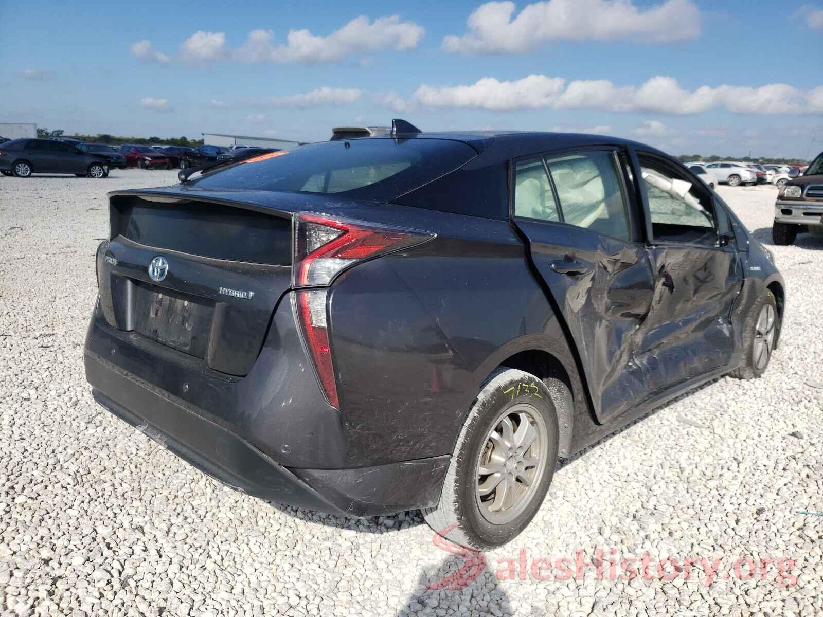 JTDKBRFU1J3584765 2018 TOYOTA PRIUS