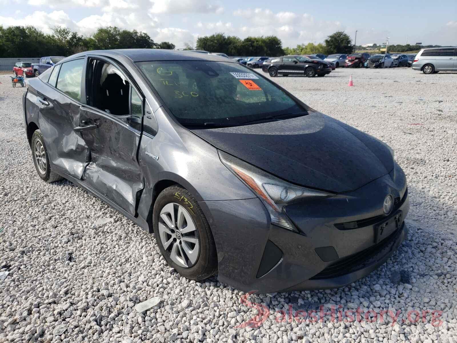 JTDKBRFU1J3584765 2018 TOYOTA PRIUS