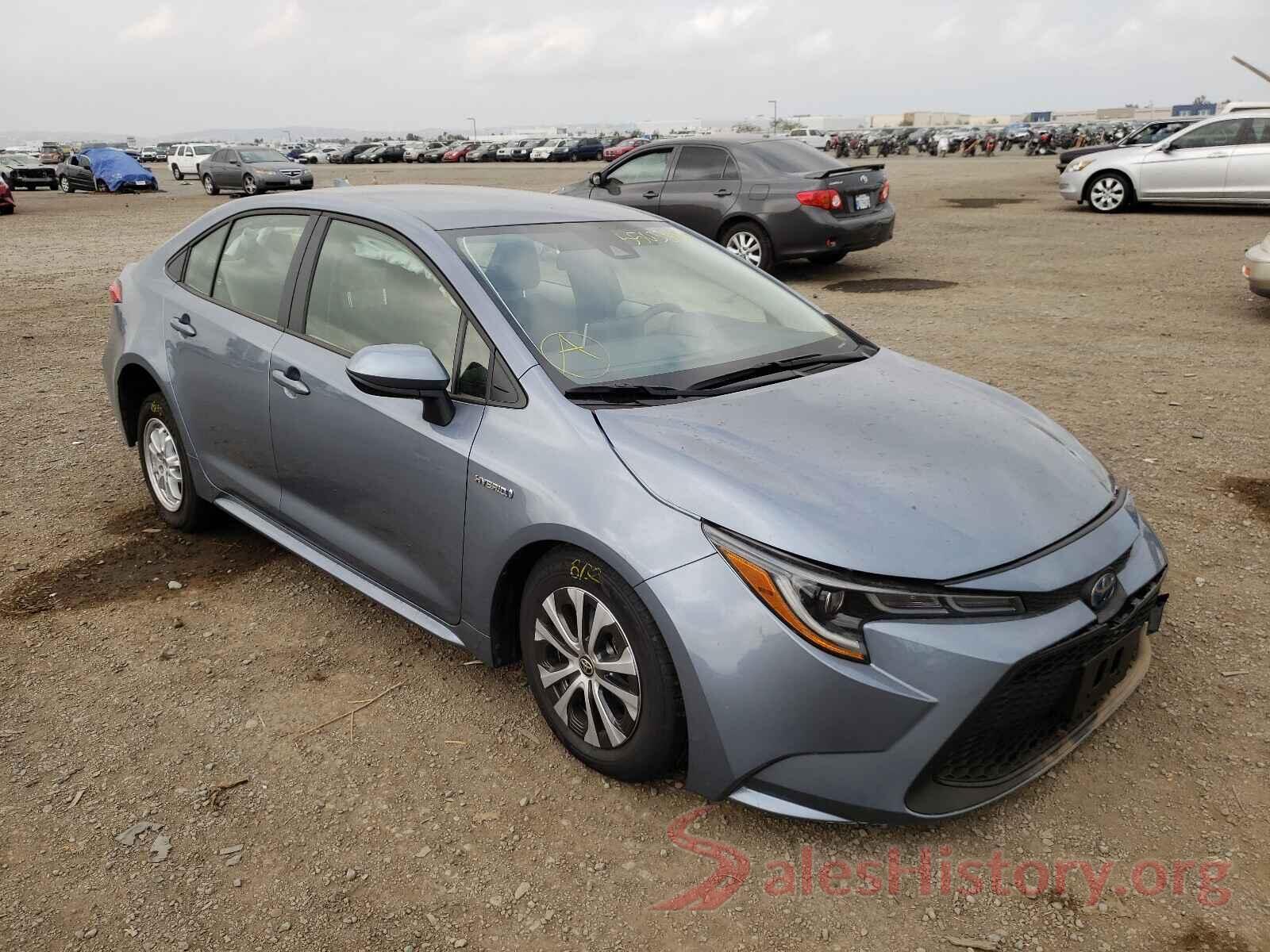 JTDEAMDE3MJ031677 2021 TOYOTA COROLLA