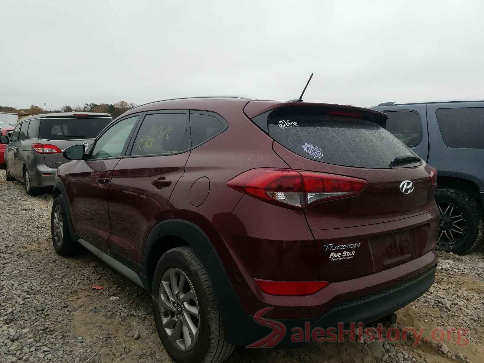 KM8J33A48HU461266 2017 HYUNDAI TUCSON