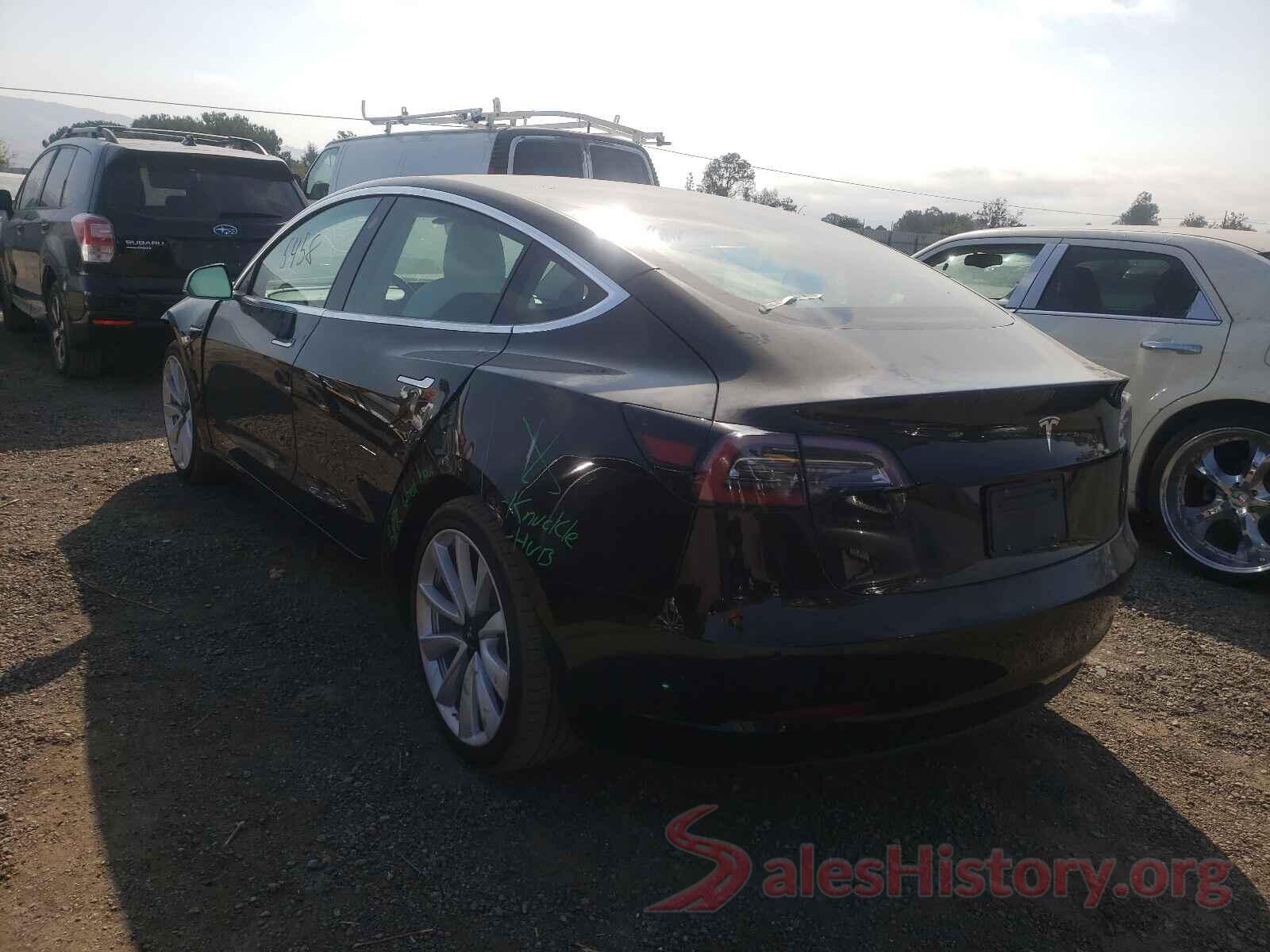 5YJ3E1EA2LF615743 2020 TESLA MODEL 3