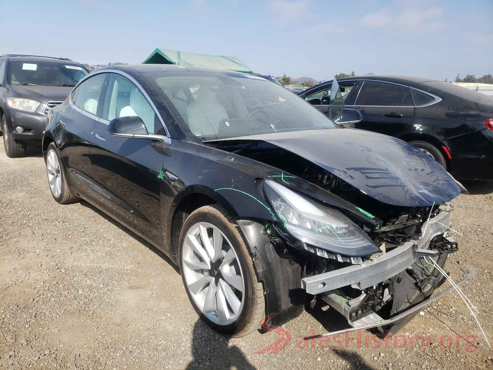 5YJ3E1EA2LF615743 2020 TESLA MODEL 3