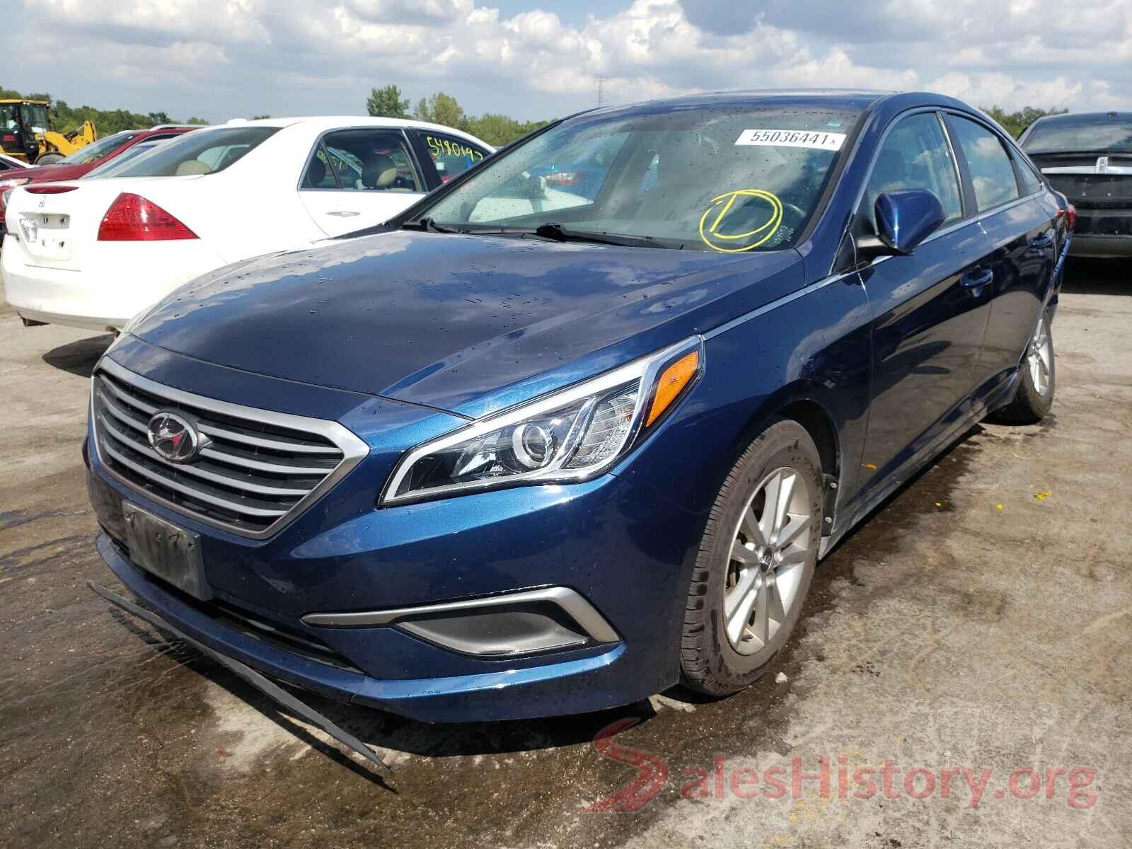 5NPE24AF7GH433256 2016 HYUNDAI SONATA