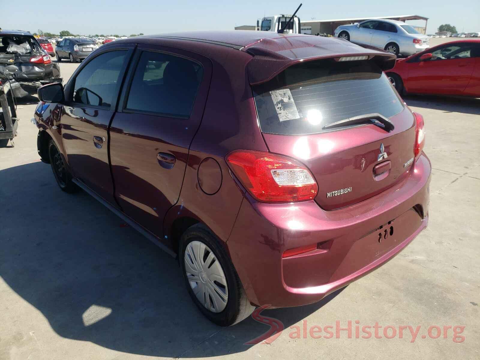 ML32A3HJ2HH021615 2017 MITSUBISHI MIRAGE