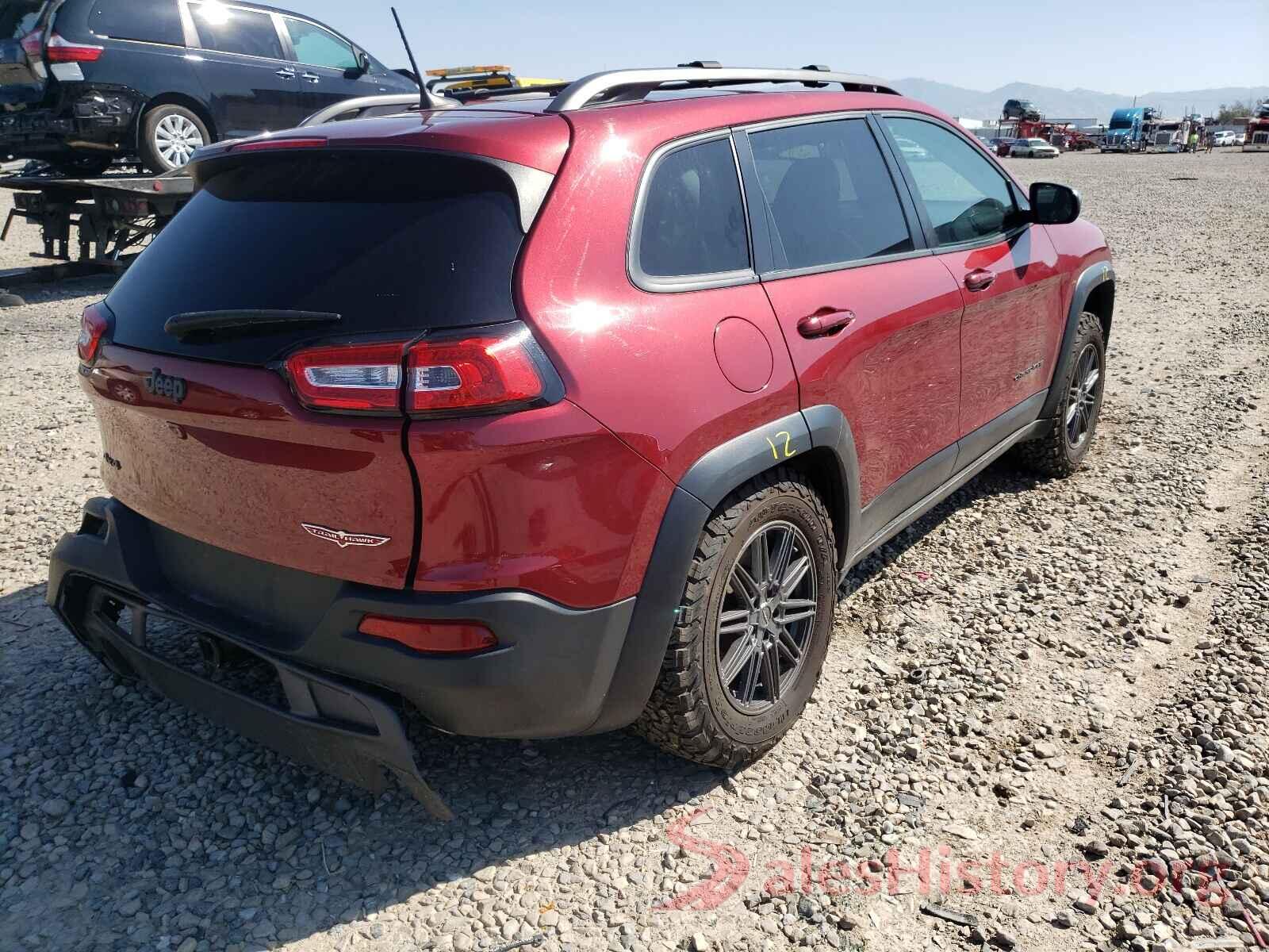 1C4PJMBS2GW228168 2016 JEEP CHEROKEE