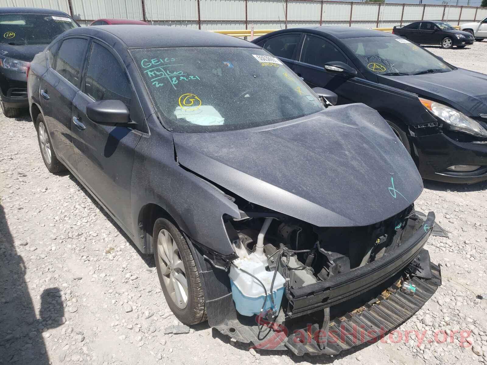 3N1AB7AP6KY211590 2019 NISSAN SENTRA