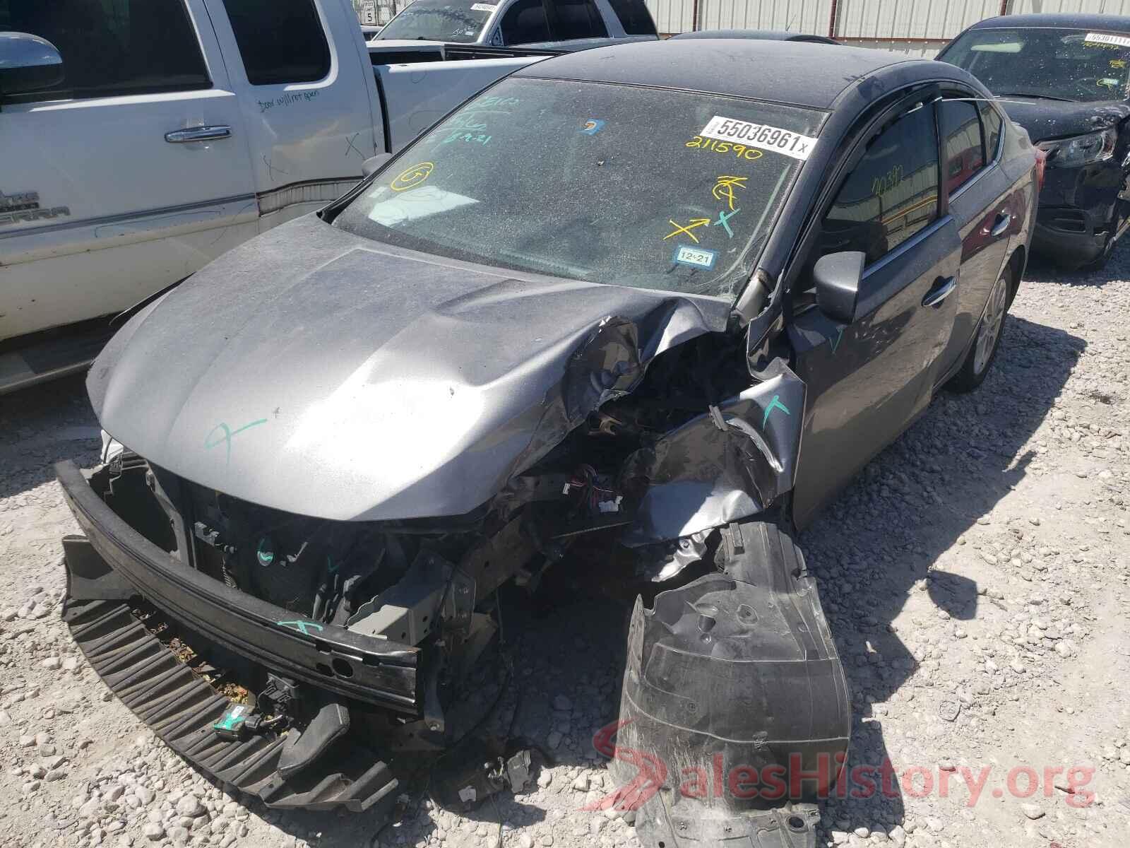 3N1AB7AP6KY211590 2019 NISSAN SENTRA