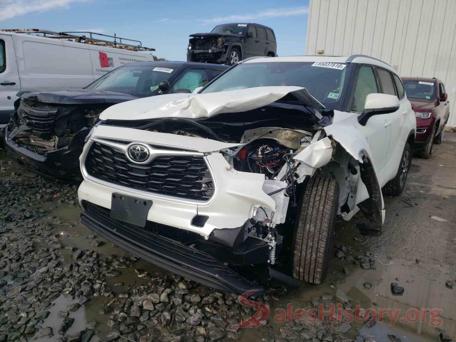 5TDHZRBH0LS517347 2020 TOYOTA HIGHLANDER