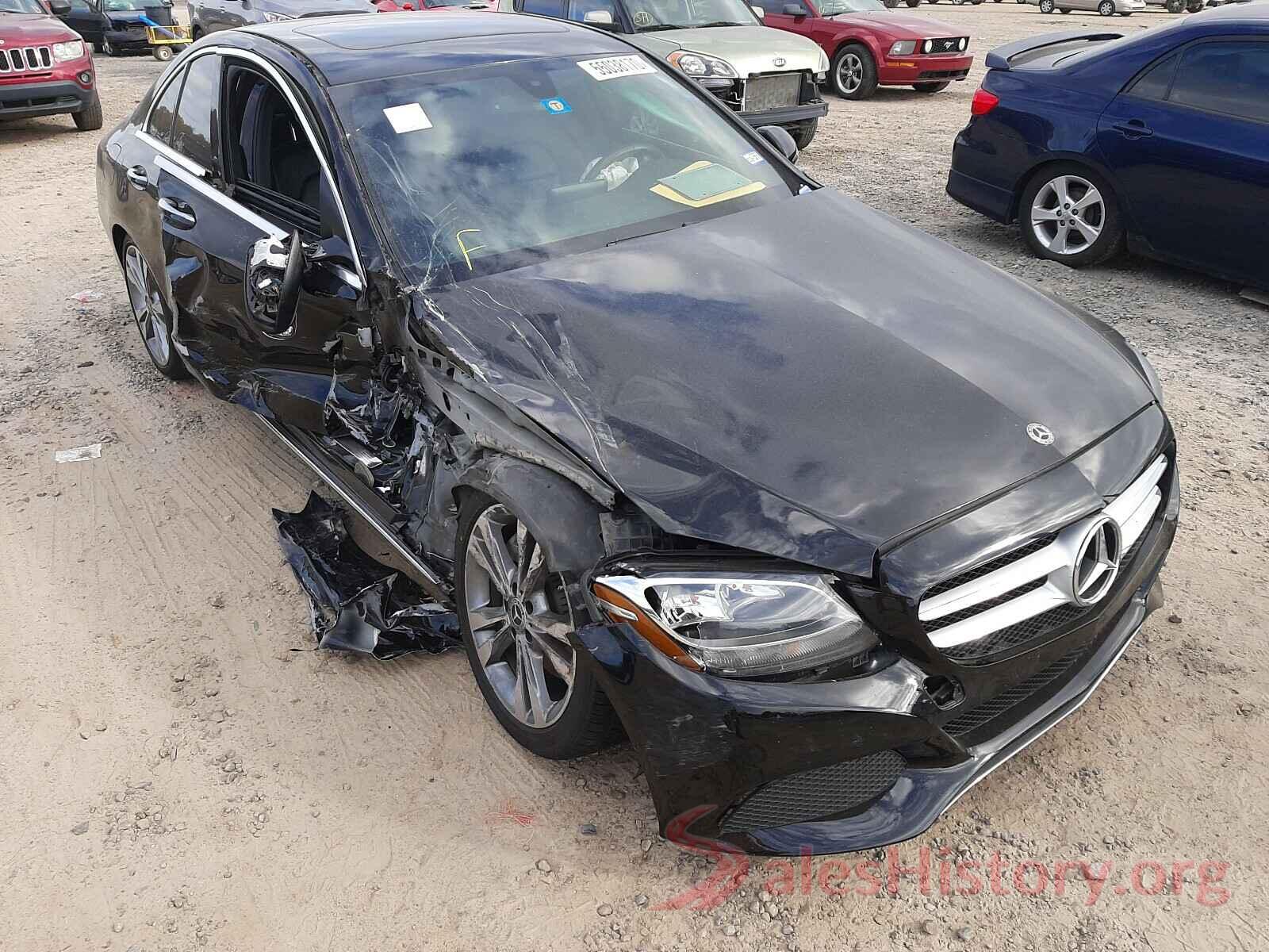 55SWF4JB3JU240709 2018 MERCEDES-BENZ C CLASS