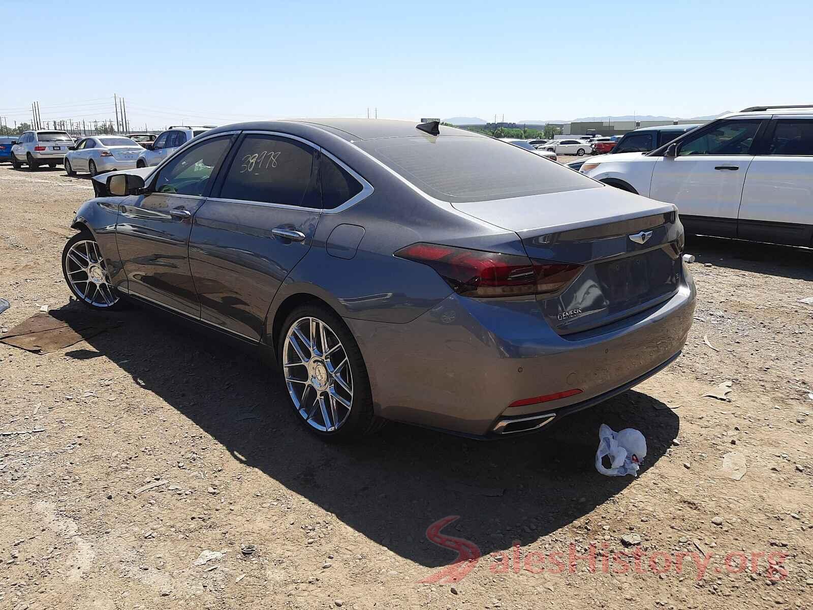 KMHGN4JEXGU121554 2016 HYUNDAI GENESIS