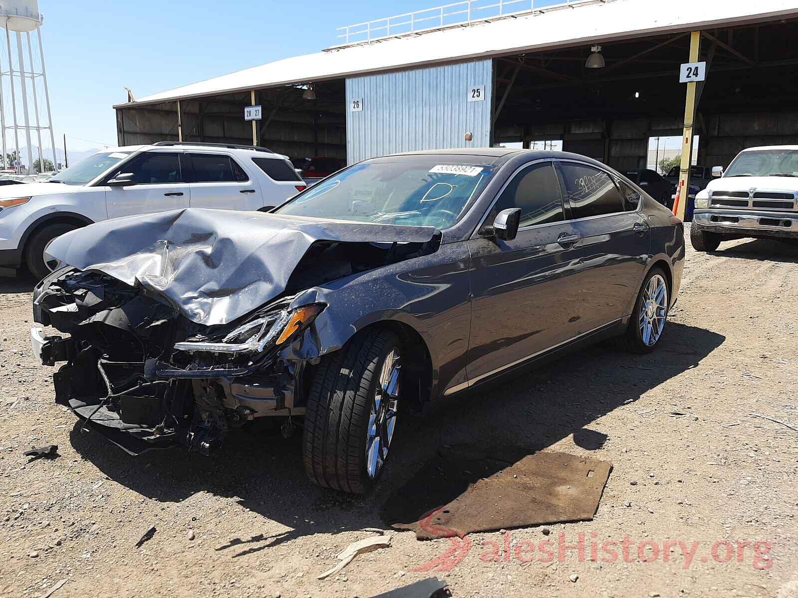 KMHGN4JEXGU121554 2016 HYUNDAI GENESIS