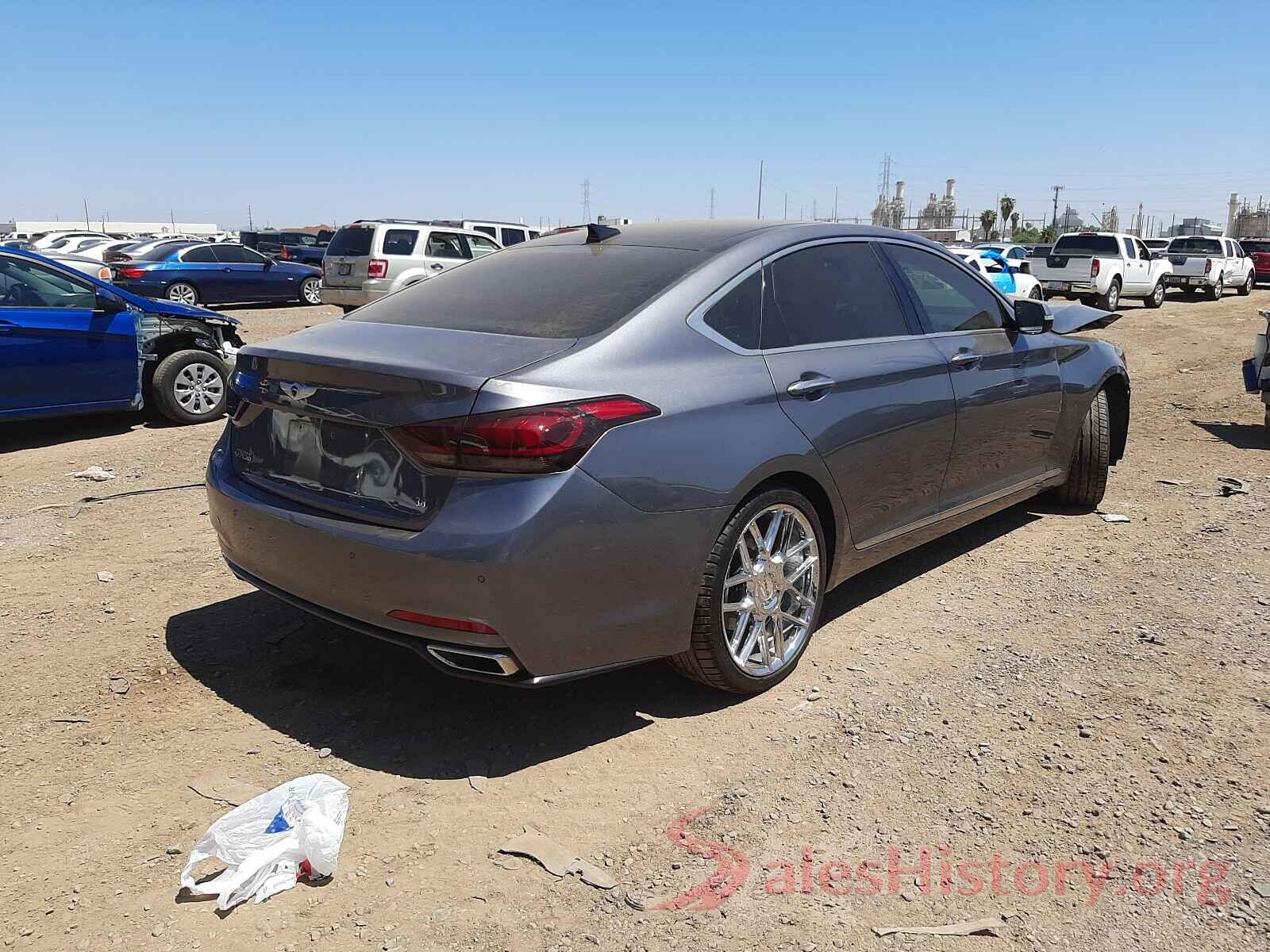 KMHGN4JEXGU121554 2016 HYUNDAI GENESIS