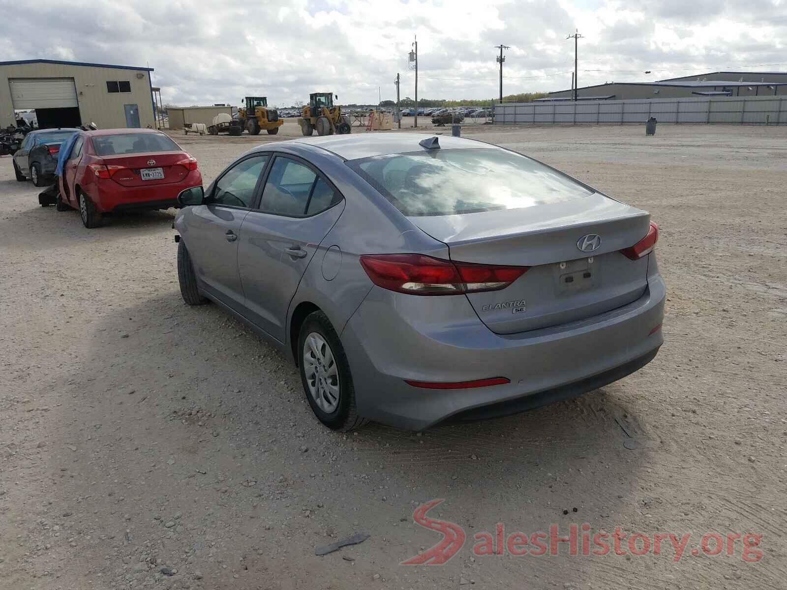 5NPD74LF2HH147309 2017 HYUNDAI ELANTRA