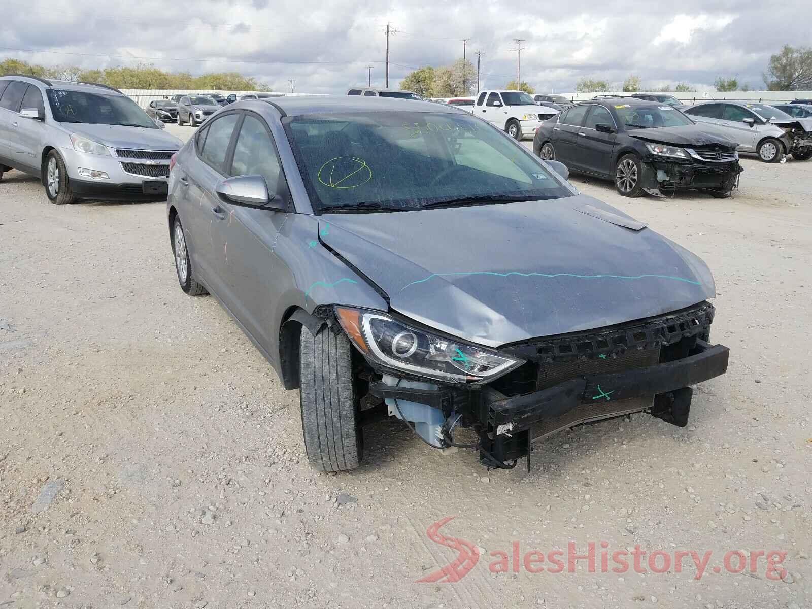 5NPD74LF2HH147309 2017 HYUNDAI ELANTRA