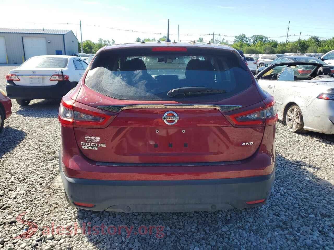 2020 NISSAN ROGUE VIN JN1BJ1CW2LW365392, left side view
