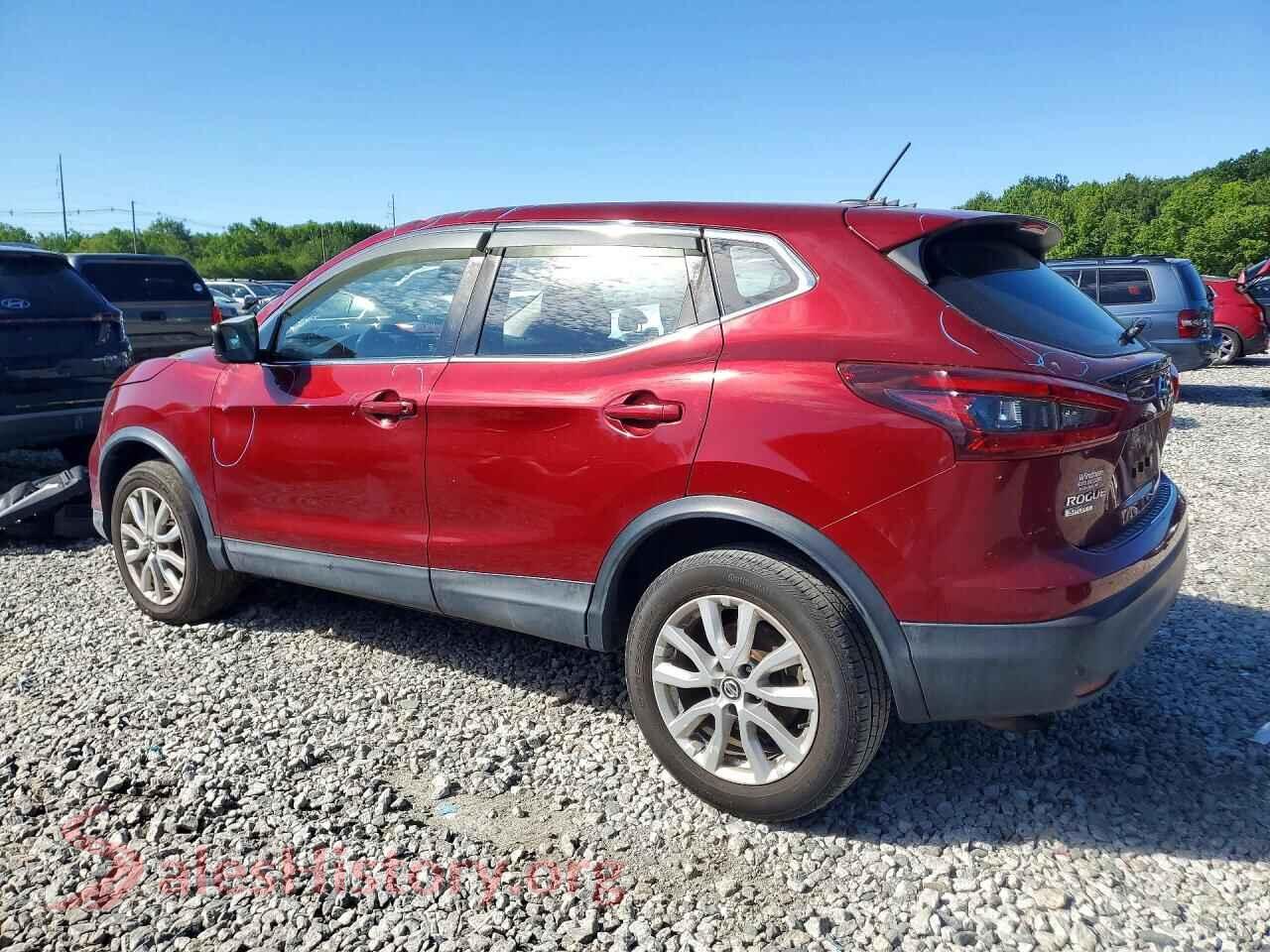 2020 NISSAN ROGUE VIN JN1BJ1CW2LW365392, front view