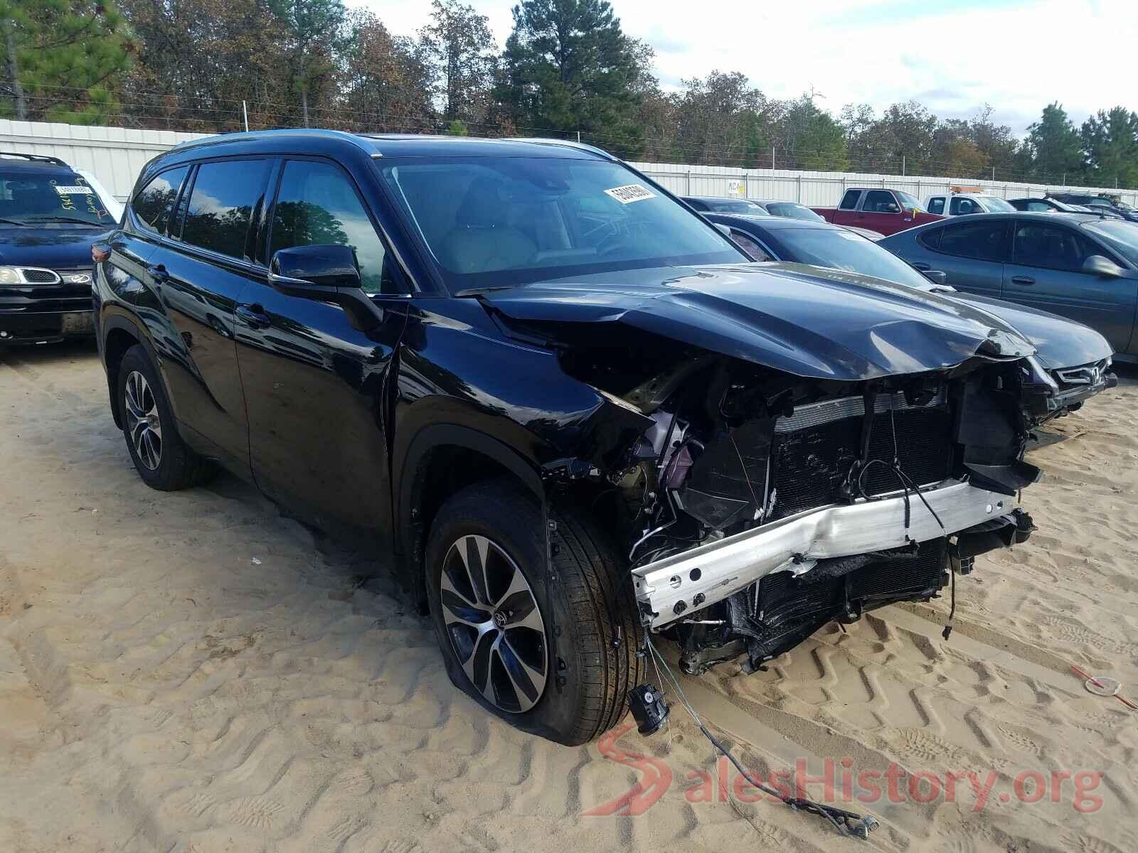 5TDGZRBH6LS521365 2020 TOYOTA HIGHLANDER