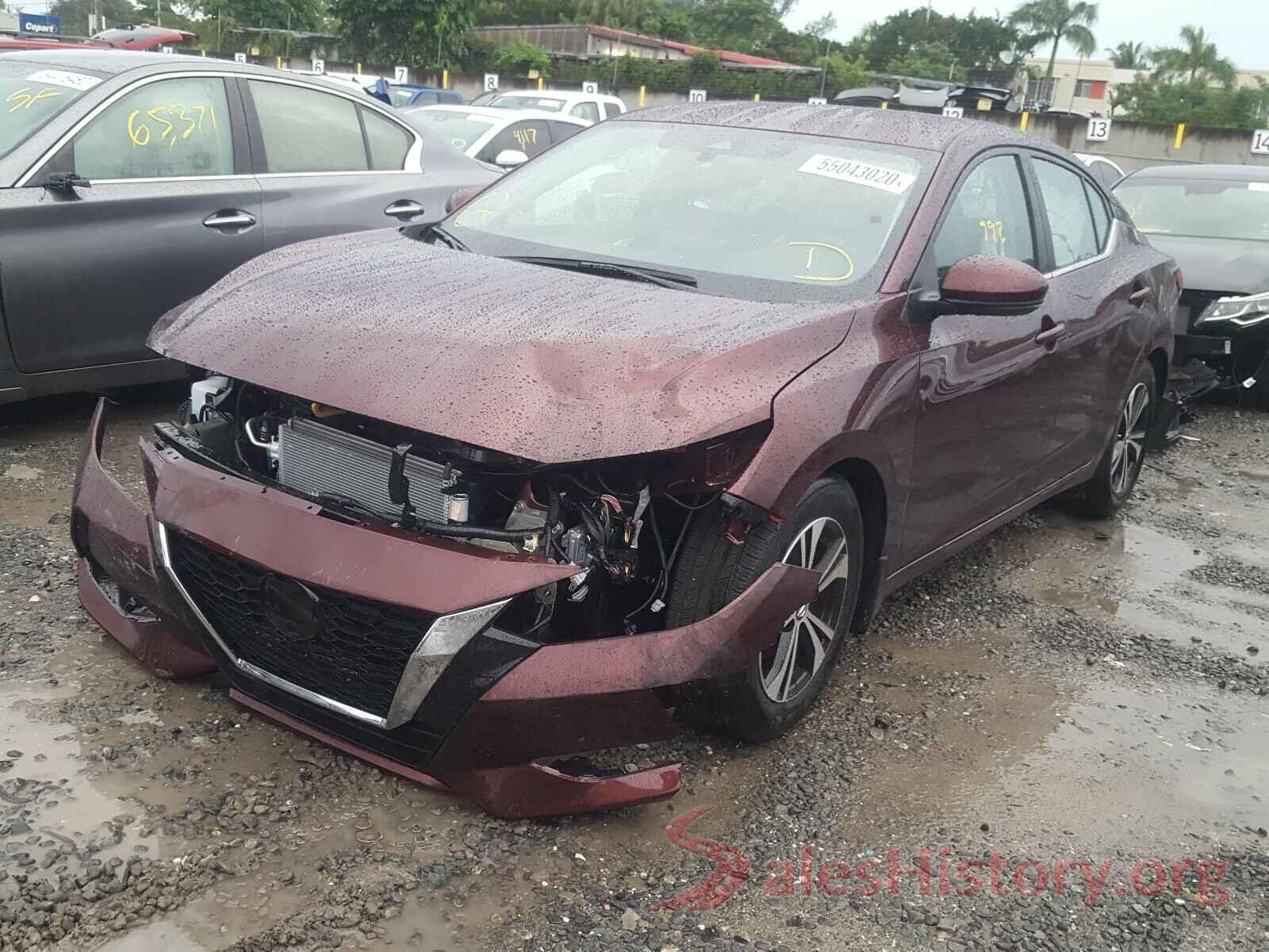 3N1AB8CV1LY276592 2020 NISSAN SENTRA