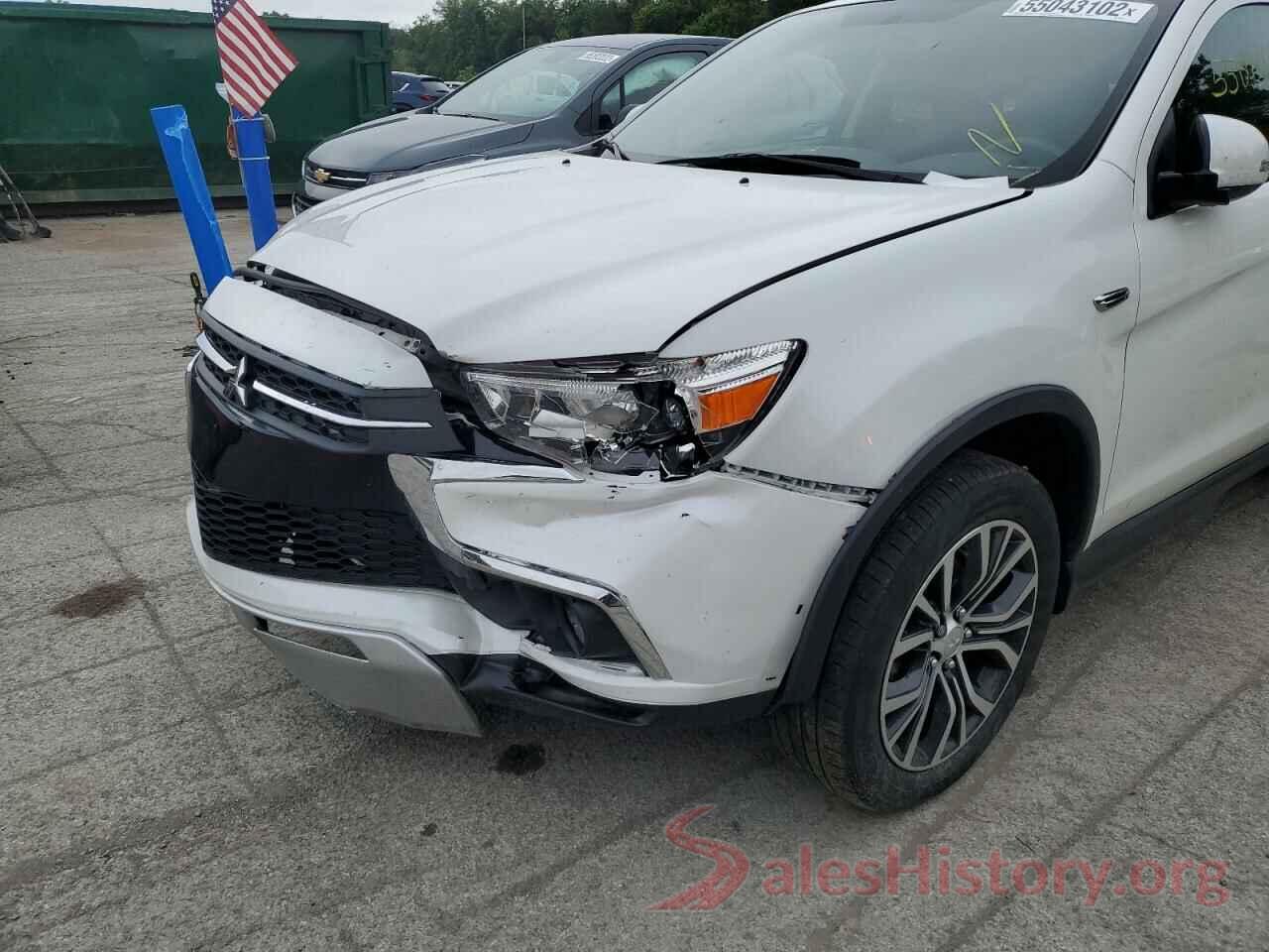 JA4AR3AU1KU000737 2019 MITSUBISHI OUTLANDER