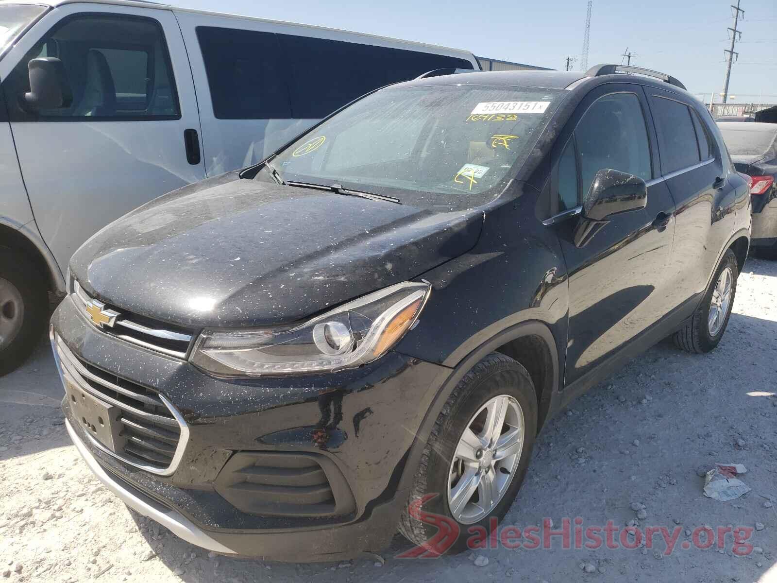 3GNCJLSB2HL164138 2017 CHEVROLET TRAX