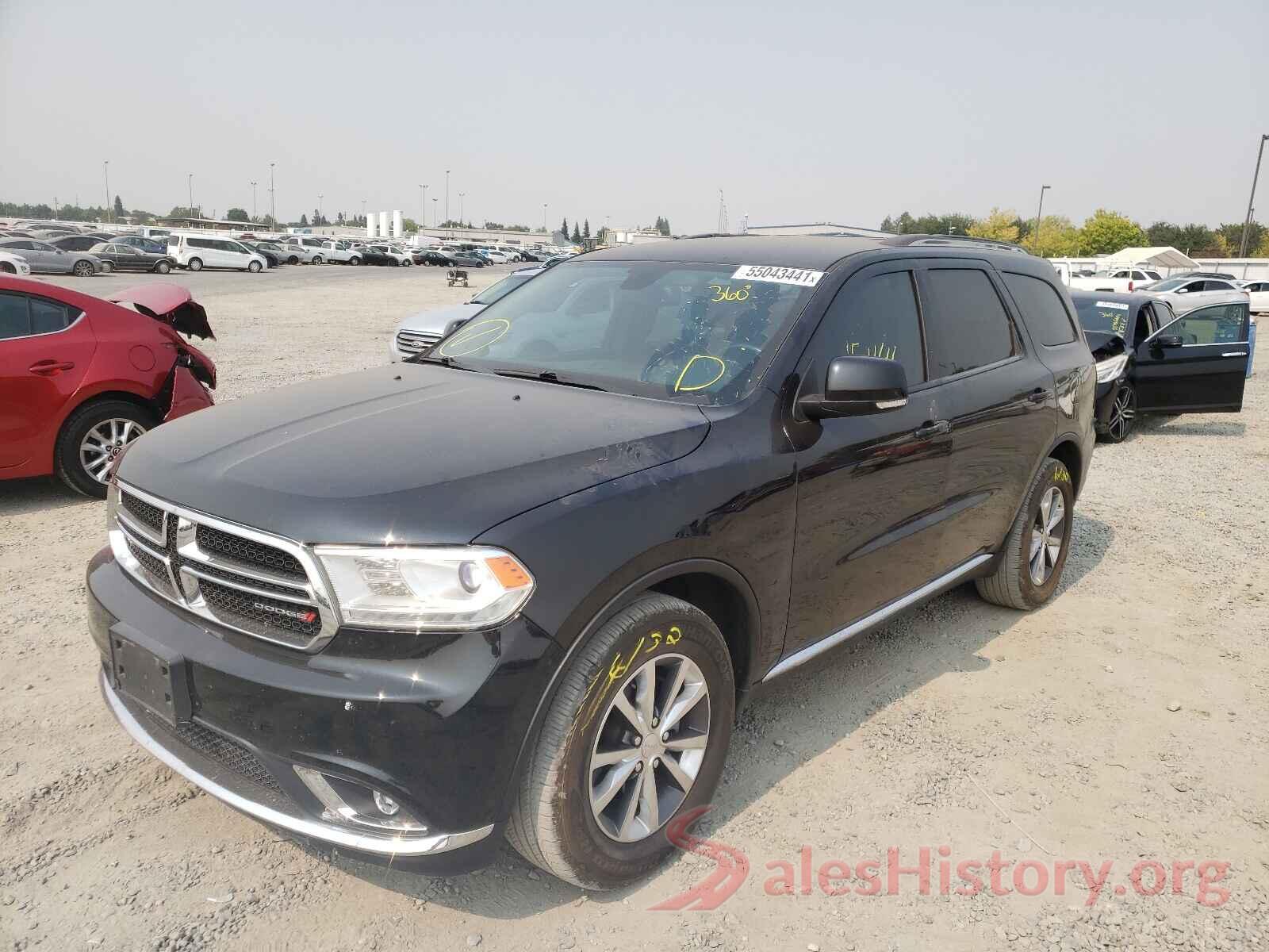 1C4RDHDG7GC330504 2016 DODGE DURANGO