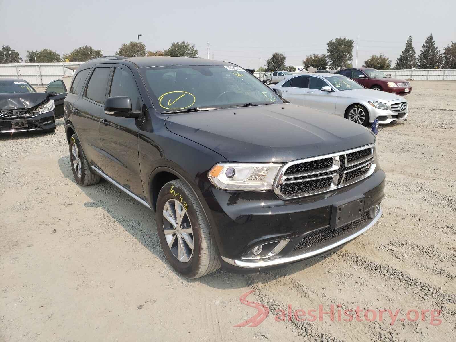 1C4RDHDG7GC330504 2016 DODGE DURANGO