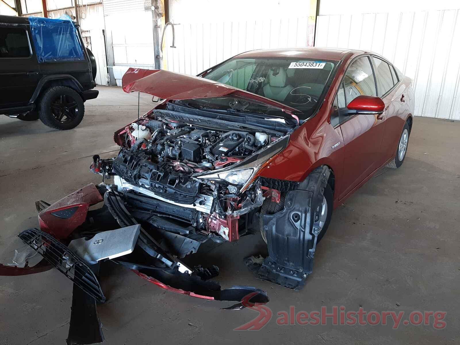 JTDKBRFUXG3530857 2016 TOYOTA PRIUS