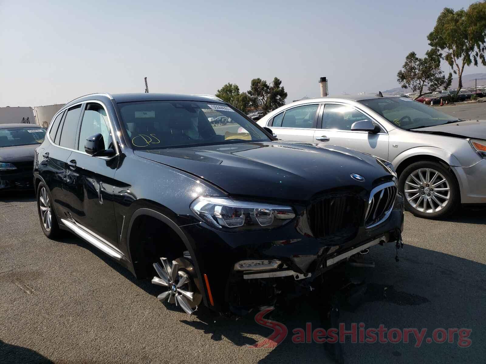 5UXTR9C53KLE20238 2019 BMW X3