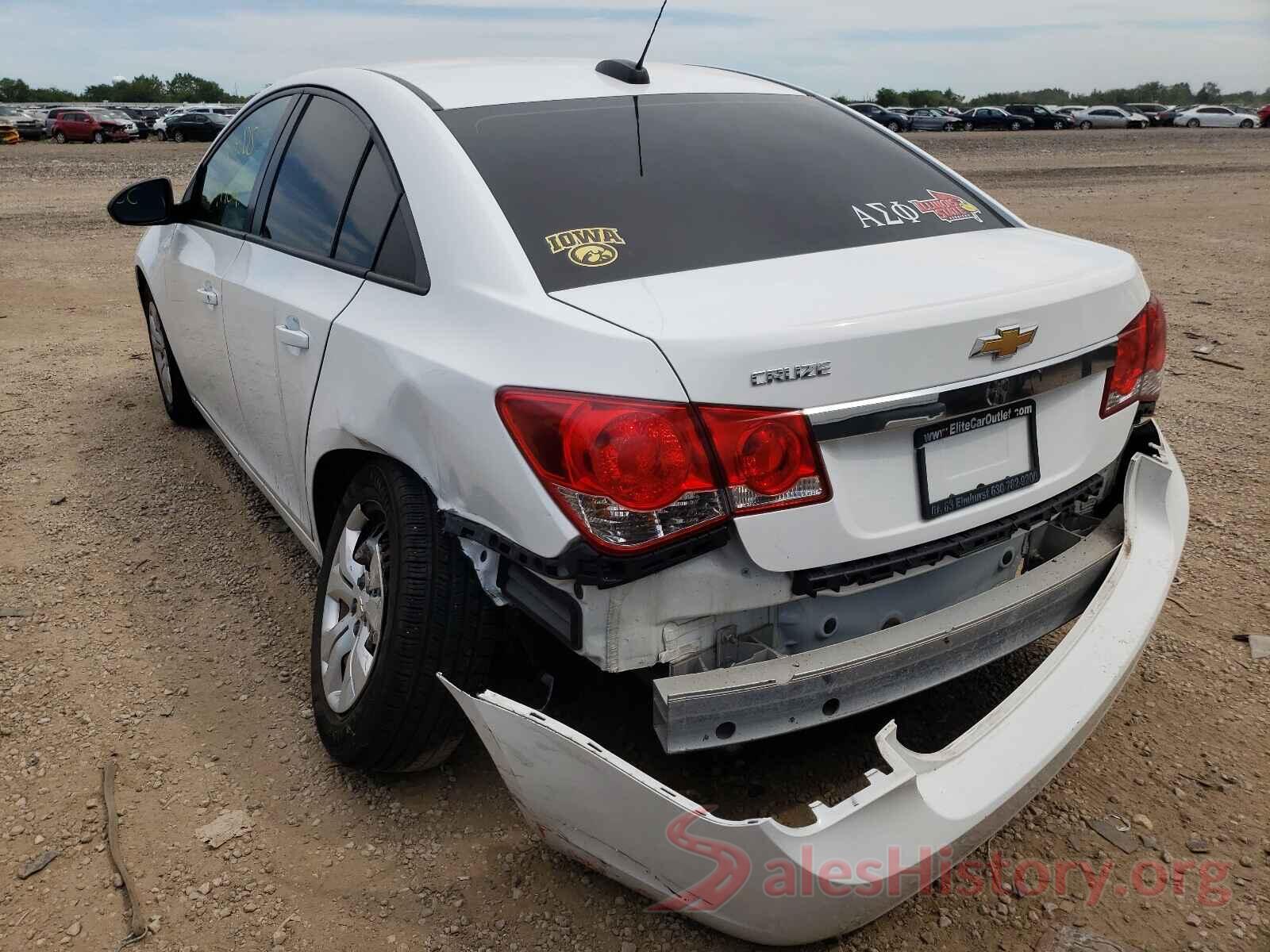 1G1PC5SH7G7214693 2016 CHEVROLET CRUZE