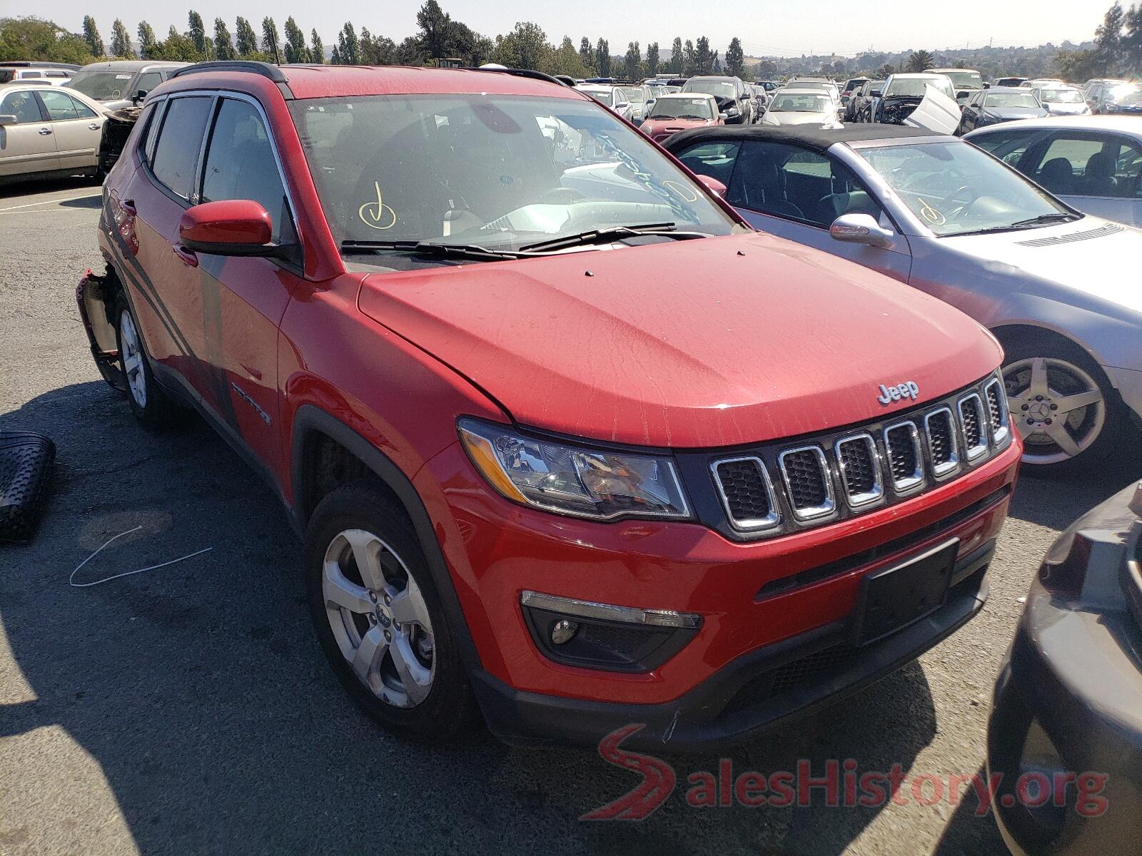 3C4NJDBB8LT209535 2020 JEEP COMPASS