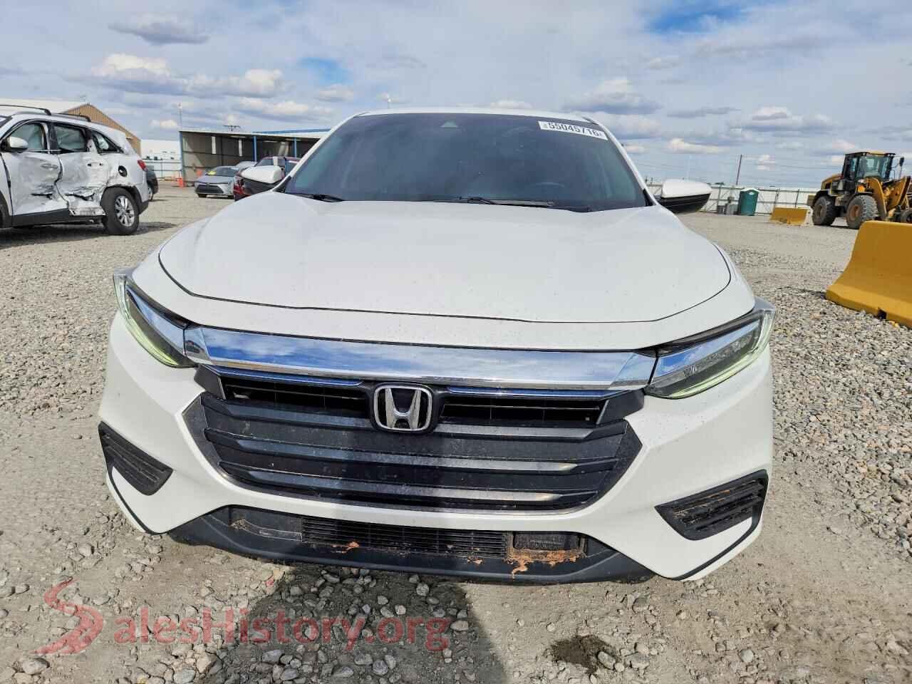2019 HONDA INSIGHT VIN 19XZE4F54KE028283, rear view
