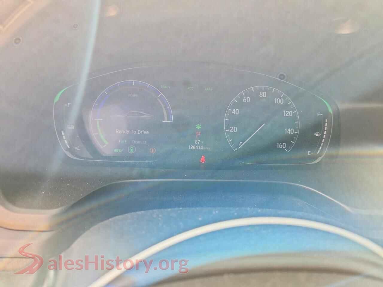 2019 HONDA INSIGHT VIN 19XZE4F54KE028283, interior center console