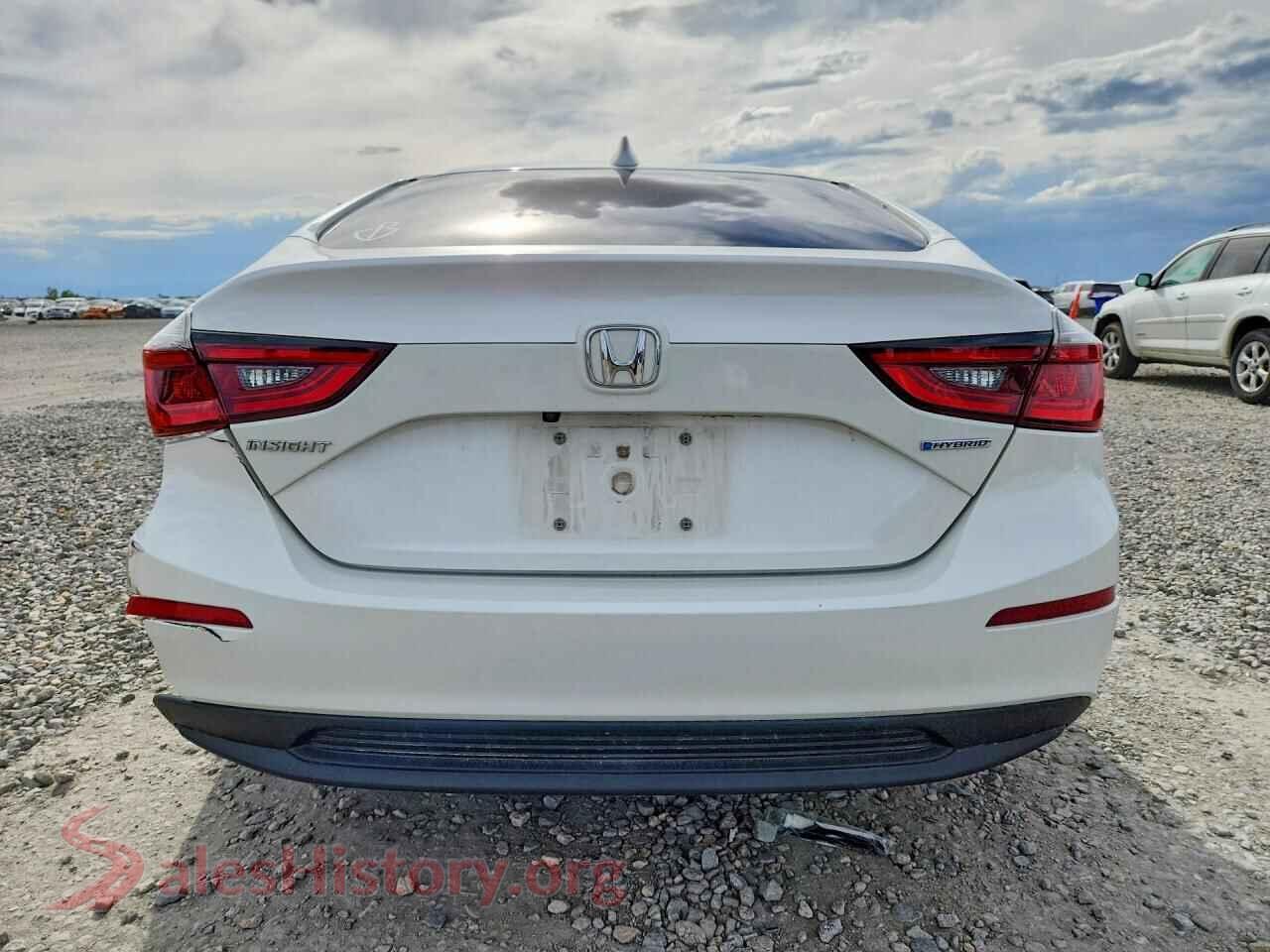 2019 HONDA INSIGHT VIN 19XZE4F54KE028283, left side view