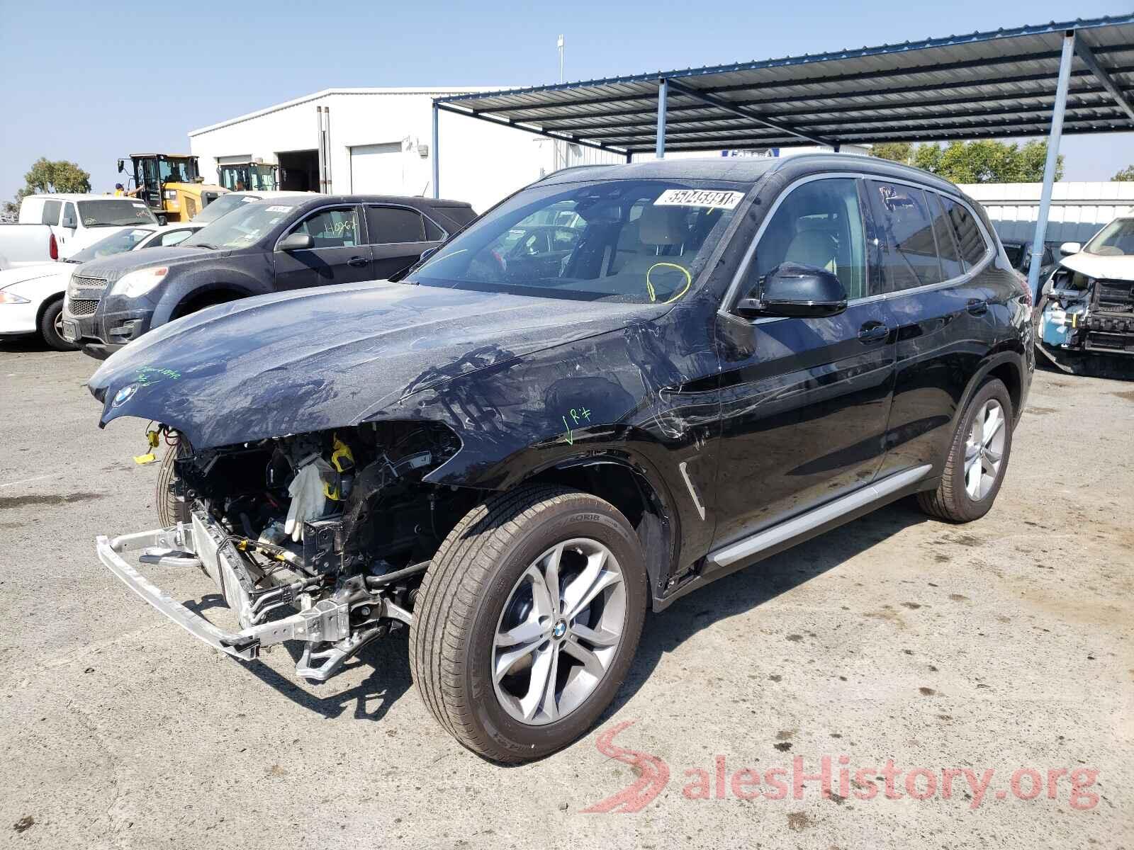 5UXTY3C07M9H37685 2021 BMW X3