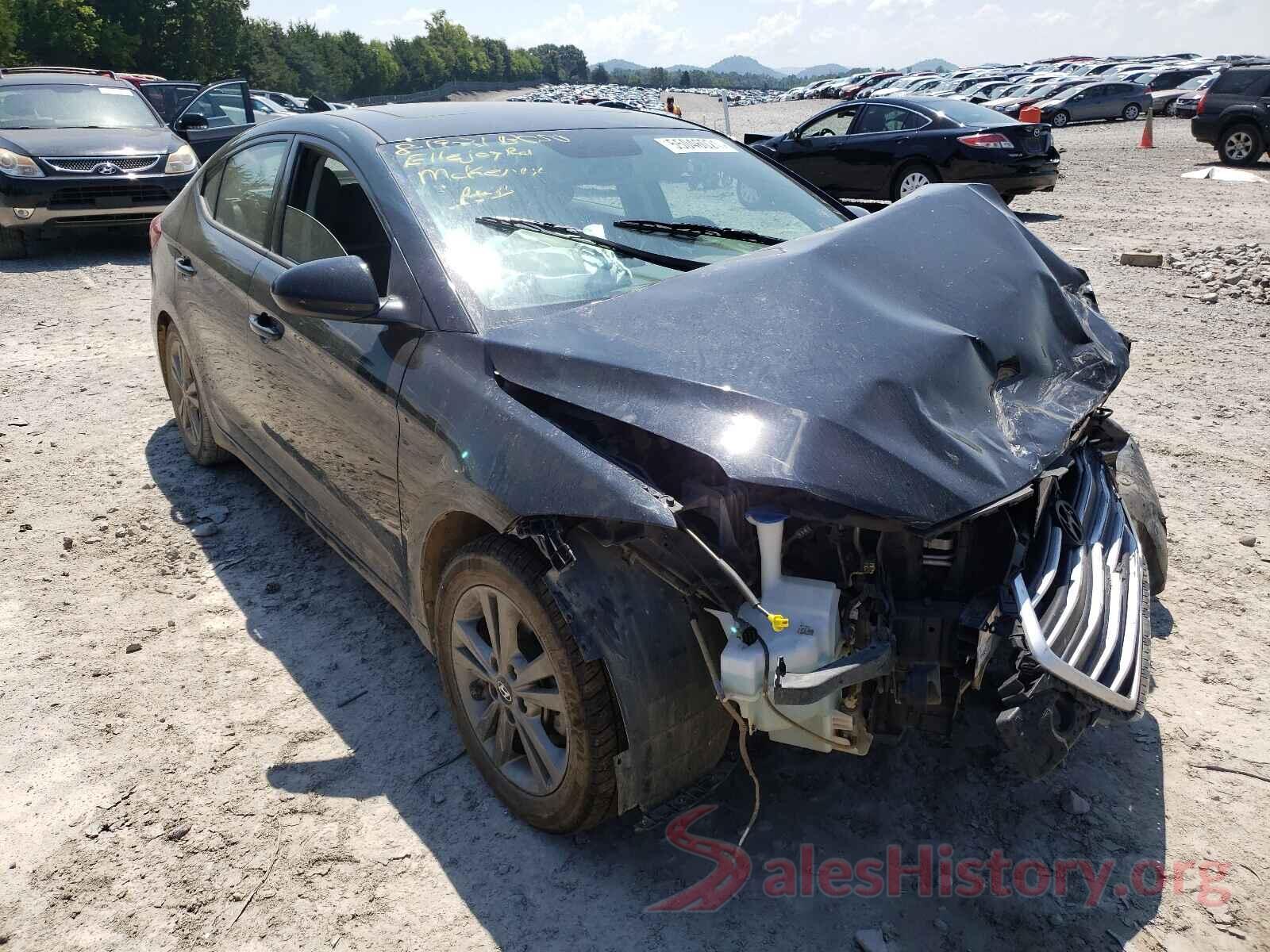 5NPD84LF2JH329241 2018 HYUNDAI ELANTRA