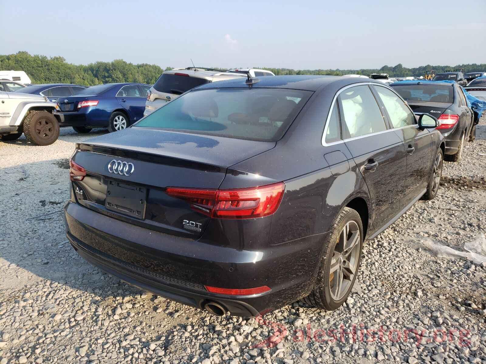 WAUENAF45HN015693 2017 AUDI A4