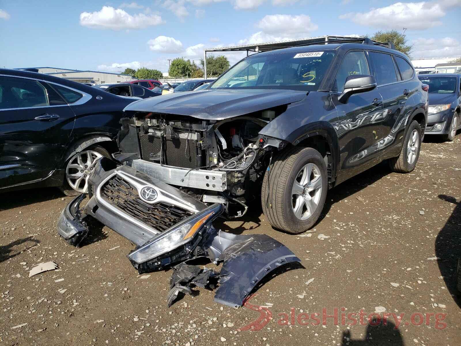 5TDCZRAH1LS508345 2020 TOYOTA HIGHLANDER