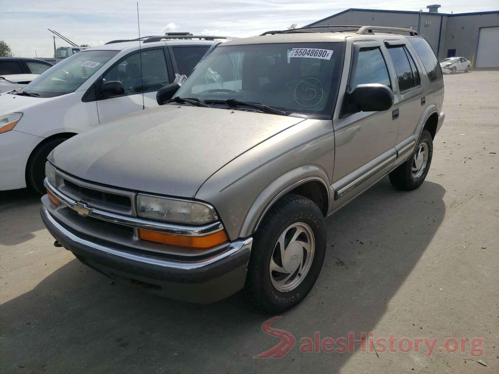 1GNDT13W7Y2213937 2000 CHEVROLET BLAZER