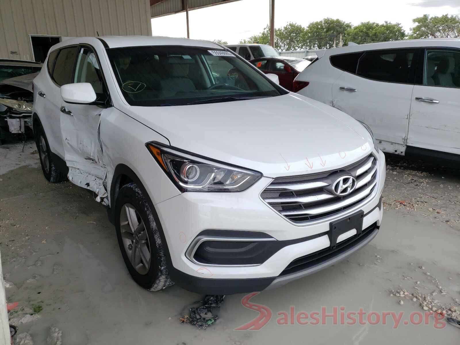 5NMZTDLB6JH084796 2018 HYUNDAI SANTA FE