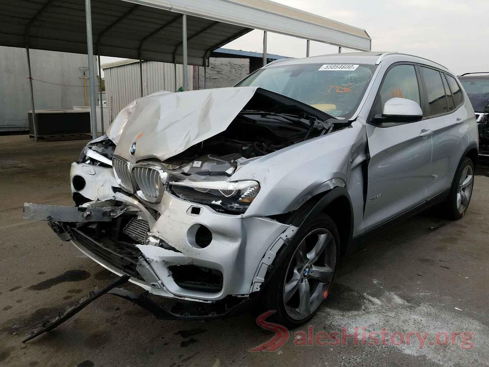 5UXWX9C35H0W80312 2017 BMW X3